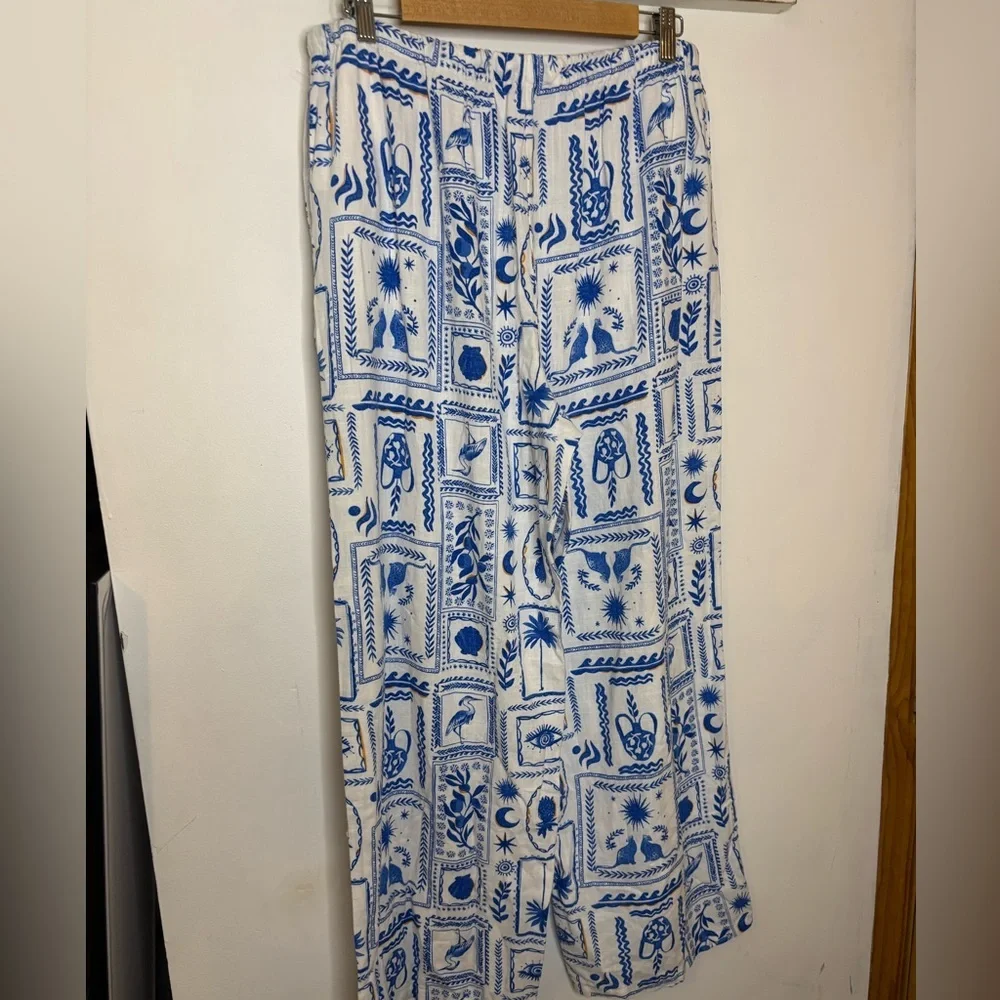 Sincerely Jules Beachy Tarot Card Style Wide Leg Pants - Picture 8 of 10